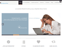 Tablet Screenshot of dpresenter.com